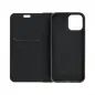 Peněženkové pouzdro LUNA Book Carbon na XIAOMI Redmi 13C Uhlíkové vlákno, Elegantní  Černý