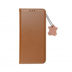 Peněženkové pouzdro Leather case SMART PRO na XIAOMI Redmi 13C Elegantní  Hnědý