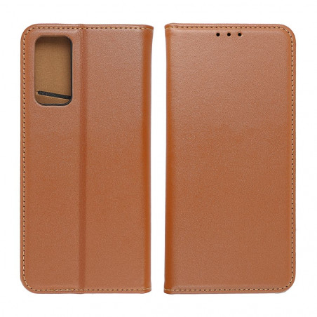 Peněženkové pouzdro Leather case SMART PRO na XIAOMI Redmi 13C Elegantní  Hnědý