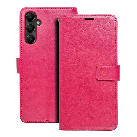 Peněženkové pouzdro MEZZO Book na Samsung Galaxy A05s Mandala  Purpurový