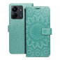 Peněženkové pouzdro MEZZO Book na XIAOMI Redmi 13C Mandala  Zelený