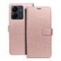 Peněženkové pouzdro MEZZO Book na XIAOMI Redmi 13C Mandala  Růžovo-zlatý