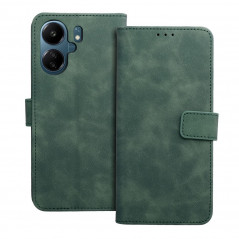 Peněženkové pouzdro TENDER Book na XIAOMI Redmi 13C Zelený