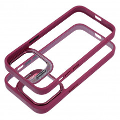 Kryt Bracket na Apple iPhone 15 Pro Tmavě fialový (purple)