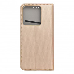 Peněženkové pouzdro Smart Case Book na XIAOMI Redmi Note 13 Pro 5G Zlatý