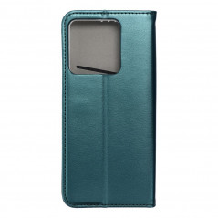 Peněženkové pouzdro Smart Magneto book na XIAOMI Redmi Note 13 5G Tmavě zelený