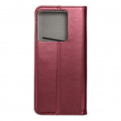 Peněženkové pouzdro Smart Magneto book na XIAOMI Redmi Note 13 Pro 5G Bordový