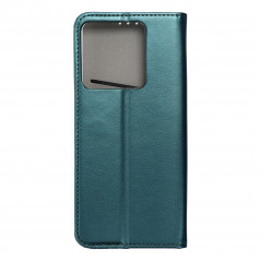 Peněženkové pouzdro Smart Magneto book na XIAOMI Redmi Note 13 Pro 5G Tmavě zelený