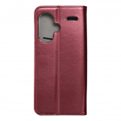 Peněženkové pouzdro Smart Magneto book na XIAOMI Redmi Note 13 Pro Plus 5G Bordový