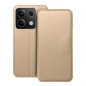 Peněženkové pouzdro Dual Pocket book na XIAOMI Redmi Note 13 5G Zlatý