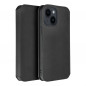 Peněženkové pouzdro Dual Pocket book na XIAOMI Redmi Note 13 Pro 4G Černý