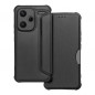 Peněženkové pouzdro Razor Book na XIAOMI Redmi Note 13 Pro Plus 5G Uhlíkové vlákno, Karbonový vzor  Černý