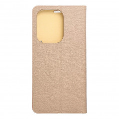 Peněženkové pouzdro LUNA Book Gold na XIAOMI Redmi Note 13 Pro 4G Elegantní  Zlatý