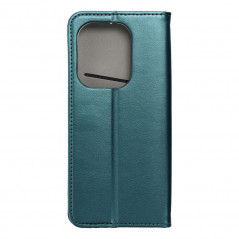 Peněženkové pouzdro Smart Magneto book na XIAOMI Redmi Note 13 Pro 4G Tmavě zelený
