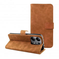 Peněženkové pouzdro TENDER Book na XIAOMI Redmi Note 13 4G Hnědý
