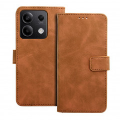 Peněženkové pouzdro TENDER Book na XIAOMI Redmi Note 13 5G Hnědý