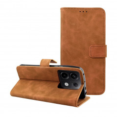 Peněženkové pouzdro TENDER Book na XIAOMI Redmi Note 13 Pro 5G Hnědý