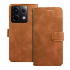 Peněženkové pouzdro TENDER Book na XIAOMI Redmi Note 13 Pro 5G Hnědý