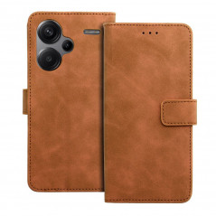 Peněženkové pouzdro TENDER Book na XIAOMI Redmi Note 13 Pro Plus 5G Hnědý