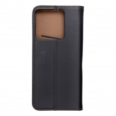Peněženkové pouzdro Leather case SMART PRO na XIAOMI Redmi Note 13 5G Elegantní  Černý
