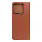 Peněženkové pouzdro Leather case SMART PRO na XIAOMI Redmi Note 13 5G Elegantní  Hnědý