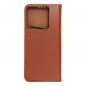 Peněženkové pouzdro Leather case SMART PRO na XIAOMI Redmi Note 13 Pro 5G Elegantní  Hnědý