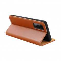 Peněženkové pouzdro Leather case SMART PRO na XIAOMI Redmi Note 13 Pro Plus 5G Elegantní  Hnědý