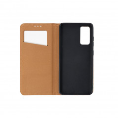 Peněženkové pouzdro Leather case SMART PRO na XIAOMI Redmi Note 13 Pro Plus 5G Elegantní  Hnědý