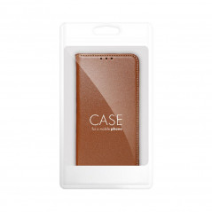 Peněženkové pouzdro Leather case SMART PRO na XIAOMI Redmi Note 13 Pro Plus 5G Elegantní  Hnědý