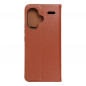 Peněženkové pouzdro Leather case SMART PRO na XIAOMI Redmi Note 13 Pro Plus 5G Elegantní  Hnědý