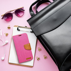 Peněženkové pouzdro CANVAS Book na XIAOMI Redmi Note 13 5G Růžový
