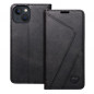 Peněženkové pouzdro Forcell F-PROTECT RFID Blocker Book na Apple iPhone 13 Elegantní  Černý