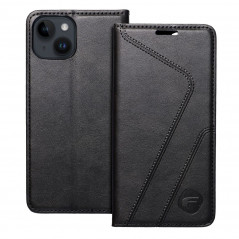 Peněženkové pouzdro Forcell F-PROTECT RFID Blocker Book na Apple iPhone 14 Elegantní  Černý