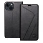 Peněženkové pouzdro Forcell F-PROTECT RFID Blocker Book na Apple iPhone 14 Elegantní  Černý