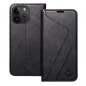 Peněženkové pouzdro Forcell F-PROTECT RFID Blocker Book na Apple iPhone 14 Pro Max Elegantní  Černý