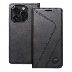 Peněženkové pouzdro Forcell F-PROTECT RFID Blocker Book na Apple iPhone 14 Elegantní  Černý