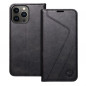 Peněženkové pouzdro Forcell F-PROTECT RFID Blocker Book na Apple iPhone 13 Pro Max Elegantní  Černý