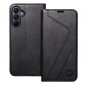 Peněženkové pouzdro Forcell F-PROTECT RFID Blocker Book na Samsung Galaxy A15 5G Elegantní  Černý