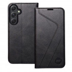 Peněženkové pouzdro Forcell F-PROTECT RFID Blocker Book na Samsung Galaxy A55 Elegantní  Černý