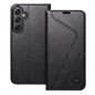 Peněženkové pouzdro Forcell F-PROTECT RFID Blocker Book na Samsung Galaxy A35 Elegantní  Černý