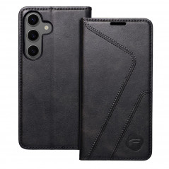 Peněženkové pouzdro Forcell F-PROTECT RFID Blocker Book na Samsung Galaxy S24 Elegantní  Černý