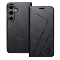 Peněženkové pouzdro Forcell F-PROTECT RFID Blocker Book na Samsung Galaxy S24 PLUS Elegantní  Černý