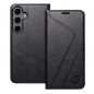 Peněženkové pouzdro Forcell F-PROTECT RFID Blocker Book na Samsung Galaxy S24 PLUS Elegantní  Černý