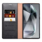 Peněženkové pouzdro Forcell F-PROTECT RFID Blocker Book na Samsung Galaxy S24 PLUS Elegantní  Černý