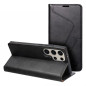 Peněženkové pouzdro Forcell F-PROTECT RFID Blocker Book na Samsung Galaxy S24 ULTRA Elegantní  Černý