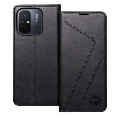 Peněženkové pouzdro Forcell F-PROTECT RFID Blocker Book na XIAOMI Redmi 12C Elegantní  Černý