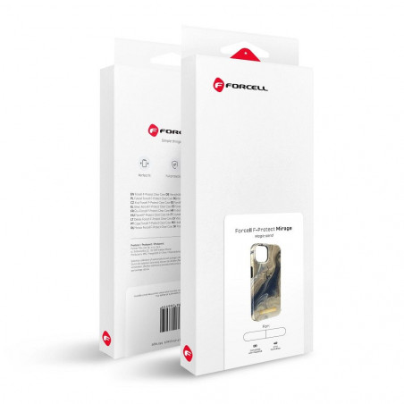 Kryt Forcell F-Pprotect Mirage na Apple iPhone 15 Plus MagSAFE  Magický písek