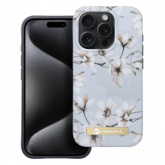 Kryt Forcell F-Pprotect Mirage na Apple iPhone 15 Pro MagSAFE  Jarní květiny