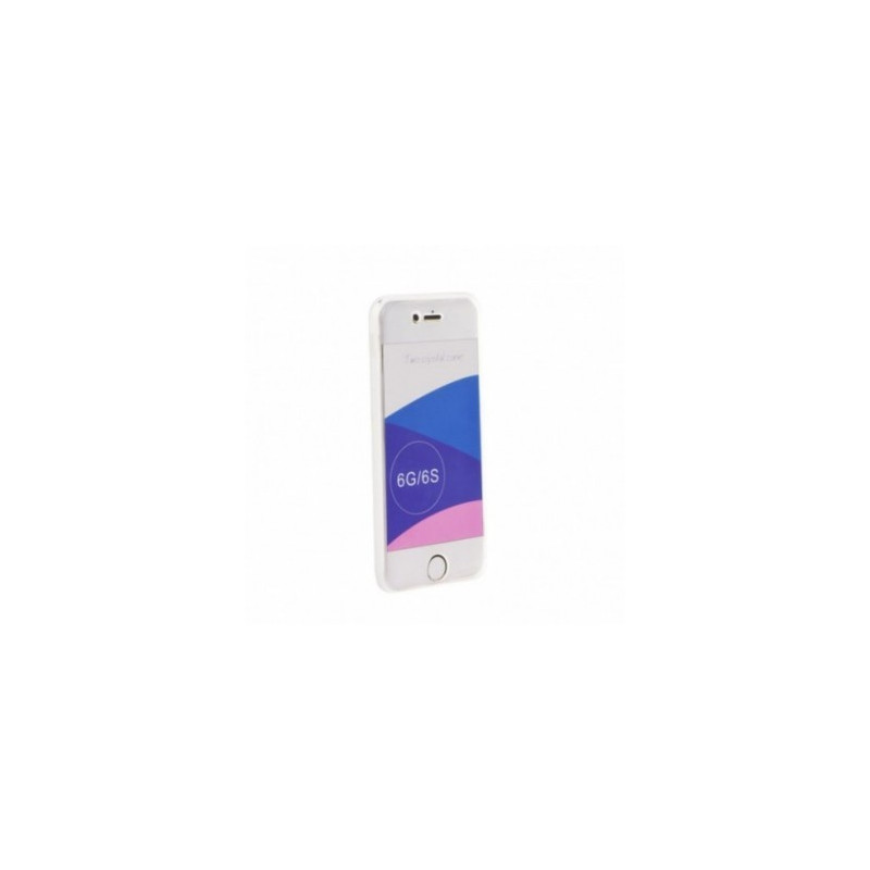 360 Ultra Slim Front+Back na Apple iPhone 6 6S FORCELL Silikonové pouzdro Průhledný