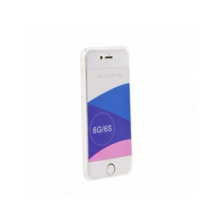 360 Ultra Slim Front+Back na Apple iPhone 6 6S FORCELL Silikonové pouzdro Průhledný
